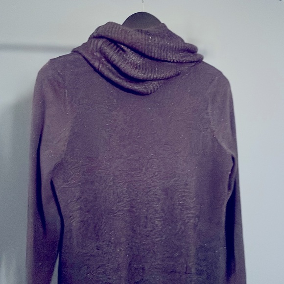 Apt 9 Shimmer Ombre Tunic Sweater with Detachable Cowl Neck - Picture 4 of 4